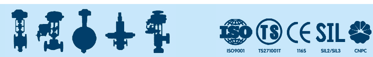 Certifications ISO 9001, CE, SIL2/SIL3, CNPC
